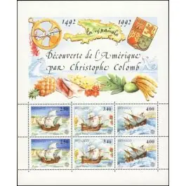 Timbre de collection Monaco - Bloc Feuillet 057 Pas Cher