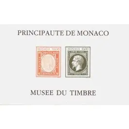 Artisanat Timbre de collection Monaco - Bloc Feuillet 058Aa Sans Cachet Non Dentel