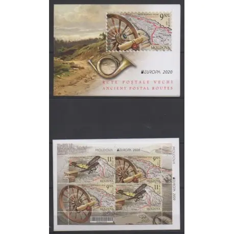 Moldavie - 2020 - No C988 - Service postal - Europa Livraison Gratuite
