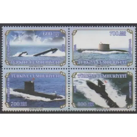 Turquie - 2004 - No 3127/3130 - Navigation Meilleure Qualité
