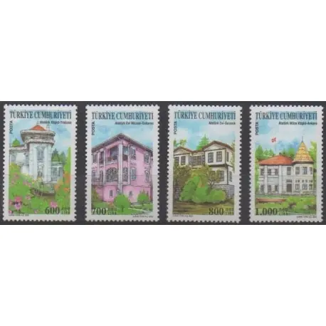 Offre Exclusive Turquie - 2003 - No 3093/3096 - Architecture