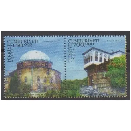 Turquie - 2002 - No 3056/3057 - Sites Expédition Rapide