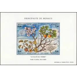 Prix Choc Timbre de collection Monaco - Bloc Feuillet 067