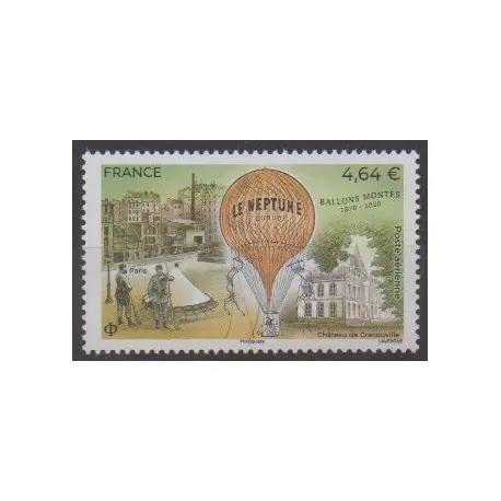 Produit De Marque France - Poste aérienne - 2020 - No PA84 - Ballons montés