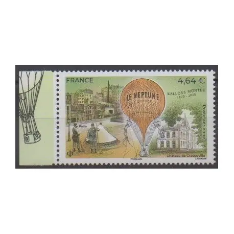 Promotion Saisonnière France - Poste aérienne - 2020 - No PA84a - Ballons montés