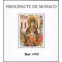 Haute Qualité Timbre de collection Monaco - Bloc Feuillet 079
