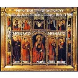 Vente Flash Timbre de collection Monaco - Bloc Feuillet 084