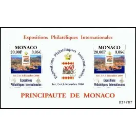 Timbre de collection Monaco - Bloc Feuillet 085 Original