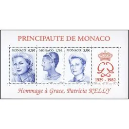 Timbre de collection Monaco - Bloc Feuillet 089 Nouvelle Collection