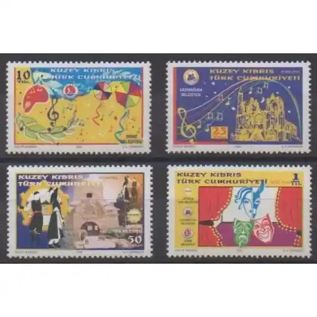 Turquie - Chypre du nord - 2005 - No 579/582 Tendance