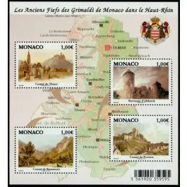 Bon Marché Timbre de collection Monaco - Bloc Feuillet 098