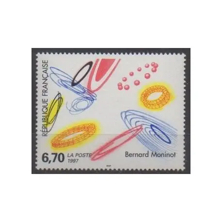 Certifié France - Poste - 1997 - No 3050 - Peinture