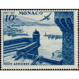 Timbre de collection Monaco - Poste Arienne 025 Top Vente