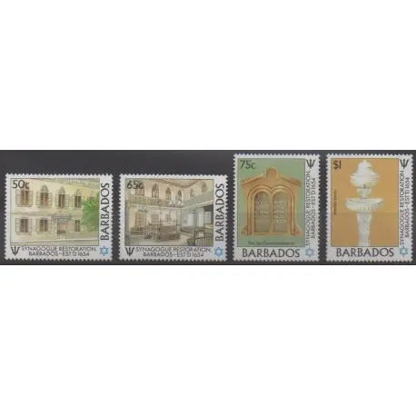 Barbade - 1987 - No 710/713 Petit Prix