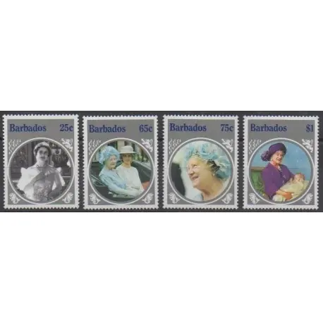 Offre Spéciale Barbade - 1985 - No 619/622 - Royauté - Principauté