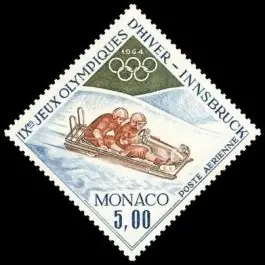 Commander Vite Timbre de collection Monaco - Poste Arienne 083