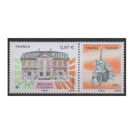 Vente Directe France - Poste - 2020 - No 5437 - Sites