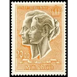 Timbre de collection Monaco - Poste Arienne 090A Satisfait Ou Remboursé