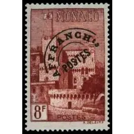 Timbre de collection Monaco - Problitr 004 Dernier Modèle