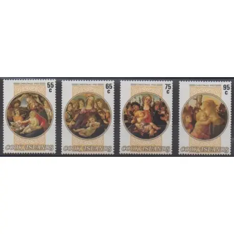 Meilleure Qualité Cook (Iles ) - 1985 - No 846/849 - Noël