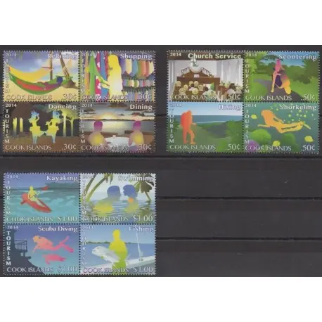 Usine Directe Cook (Iles ) - 2014 - No 1593/1604 - Tourisme