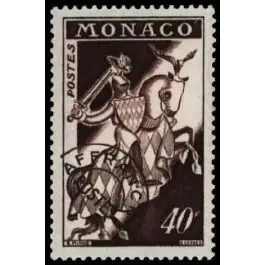 Fait Main Timbre de collection Monaco - Problitr 016