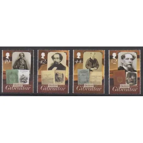 Acheter En Ligne Gibraltar - 2012 - No 1491/1494 - Littérature