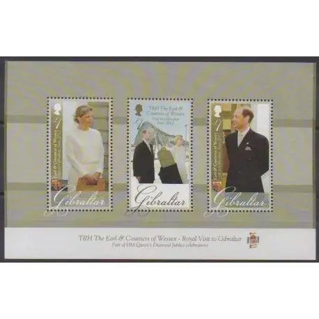 Offre Limitée Gibraltar - 2012 - No F1496 - Royauté - Principauté