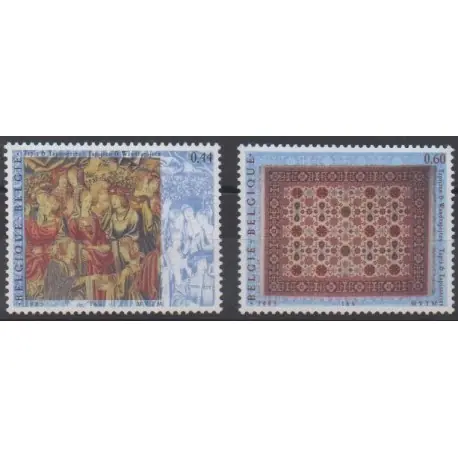 Belgique - 2005 - No 3398/3399 - Art Certifié