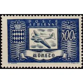 Timbre de collection Monaco - Poste Arienne 042 Meilleure Qualité