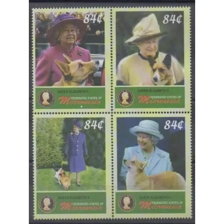 Micronésie - 2006 - No 1448/1451 - Royauté - Principauté - Chiens Achat Immédiat