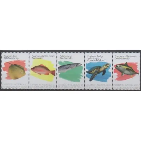 Pays-Bas caribéens - Saint-Eustache - 2020 - No 115/119 - Vie marine Top Vente