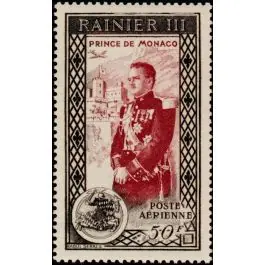 Timbre de collection Monaco - Poste Arienne 049 Gros Lot