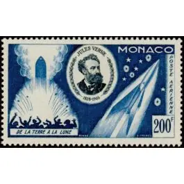 Timbre de collection Monaco - Poste Arienne 060 Garantie Incluse