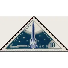 Timbre de collection Monaco - Taxe 49 Dernier Modèle