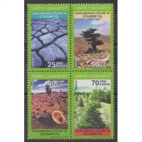 Livraison Mondiale Turquie - 2006 - No 3239/3242 - Environnement