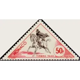 Timbre de collection Monaco - Taxe 52 Livraison Express