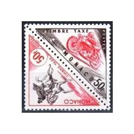 Timbre de collection Monaco - Taxe 52/53 Quantité Limitée