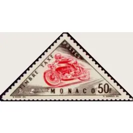 Timbre de collection Monaco - Taxe 53 Réduction