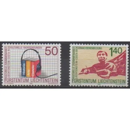 Liechtenstein - 1988 - No 886/887 Achat Immédiat