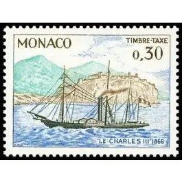 Gros Lot Timbre de collection Monaco - Taxe 60A