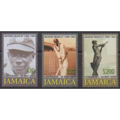 Paiement Sécurisé Jamaïque - 2009 - No 1161/1163 - Sports divers
