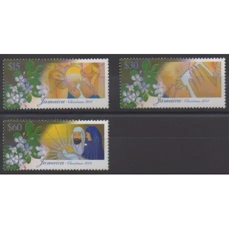 Nouvelle Collection Jamaïque - 2003 - No 1025/1027 - Noël