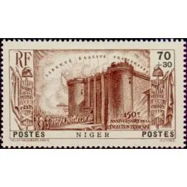 Timbre de collection Niger - 70 Tendance