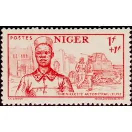 Timbre de collection Niger - 86 Prix Cassé