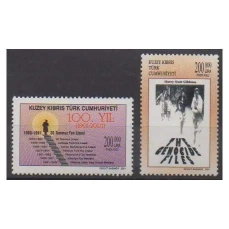 Meilleure Vente Turquie - Chypre du nord - 2001 - No 511/512