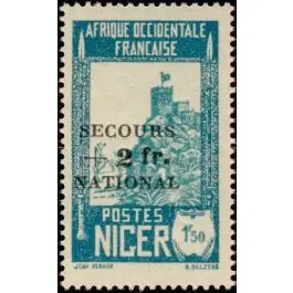Timbre de collection Niger - 91 Paiement Sécurisé
