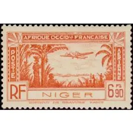 Timbre de collection Niger - Poste Arienne 05 Pas Cher