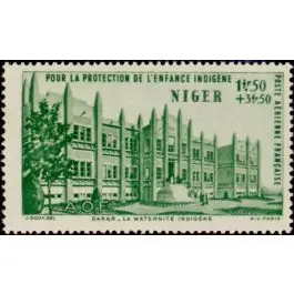 Timbre de collection Niger - Poste Arienne 06 En Vogue