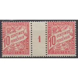 Offre Du Jour Timbre de collection Monaco - Taxe 03 Millsime 1 (1941)